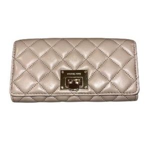 Michael Kors Women's Astrid Carryall Wallet, Taupe